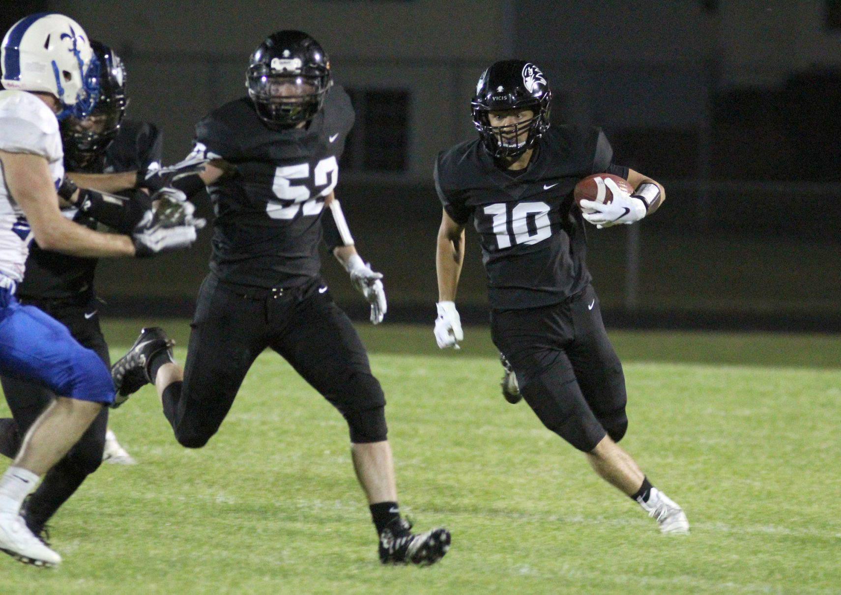 Saint Croix Falls at Bloomer football 8-23-19